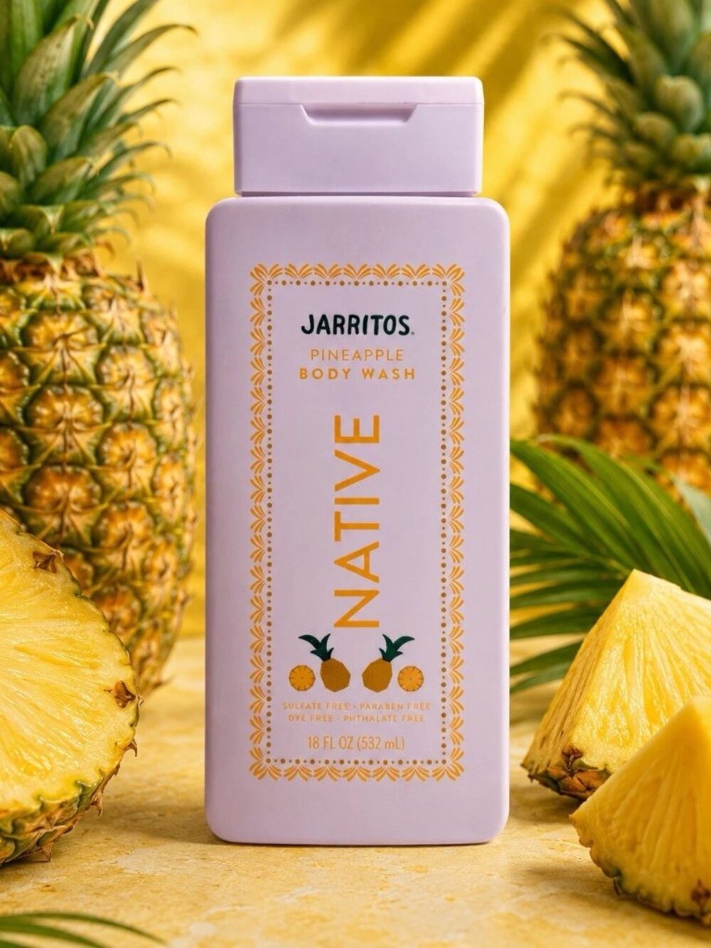 Native x Jarritos Pineapple Body Wash 18 Oz Limited Edition New